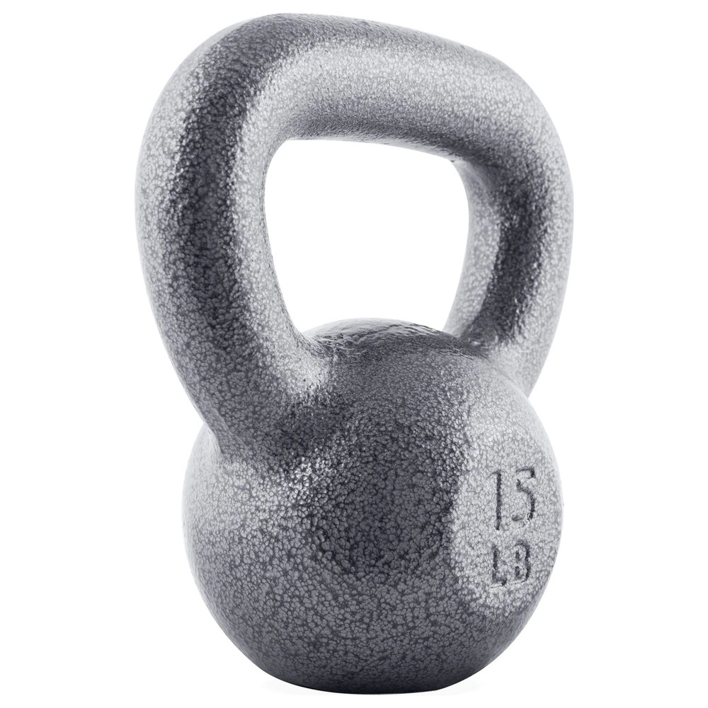 CAP Barbell 15lb Cast Kettlebell, Single