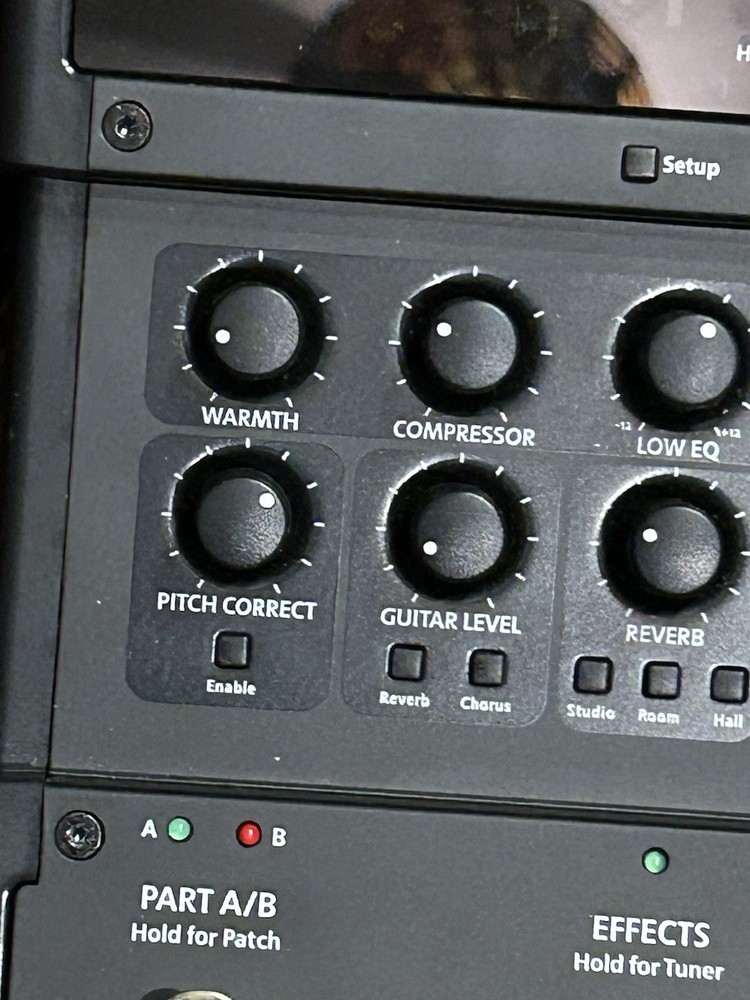 Digitech Vocalist Live 3 Vocal Multi Effects Processor Pedal