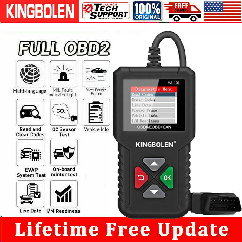 Automotive OBD Code Reader OBD2 Scanner Car Check Engine Fault Diagnostic Tool