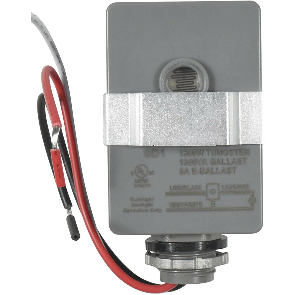 HQRP Thermal Type Photocell Stem Mount Light Sensor Switch for Outdoor Lighting