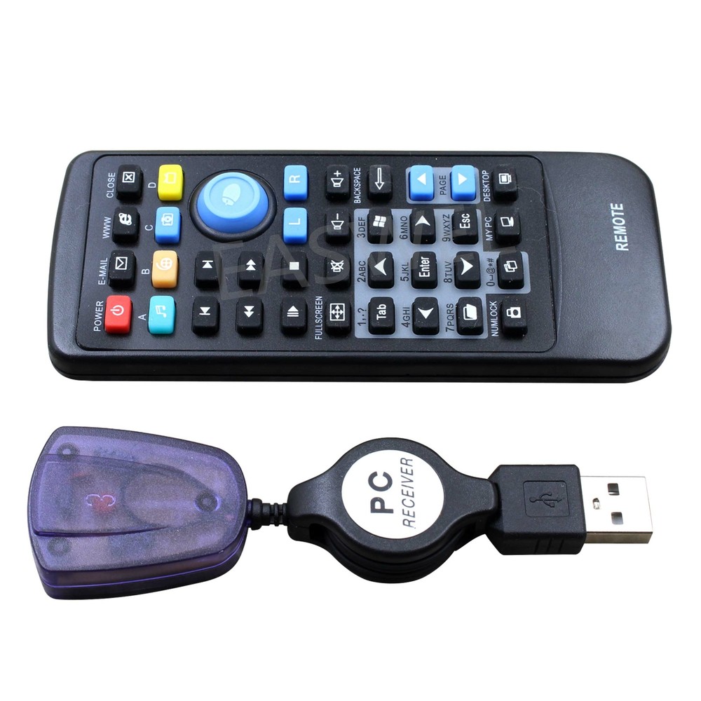 Wireless IR Remote Control Controller Receiver For Laptop Computer