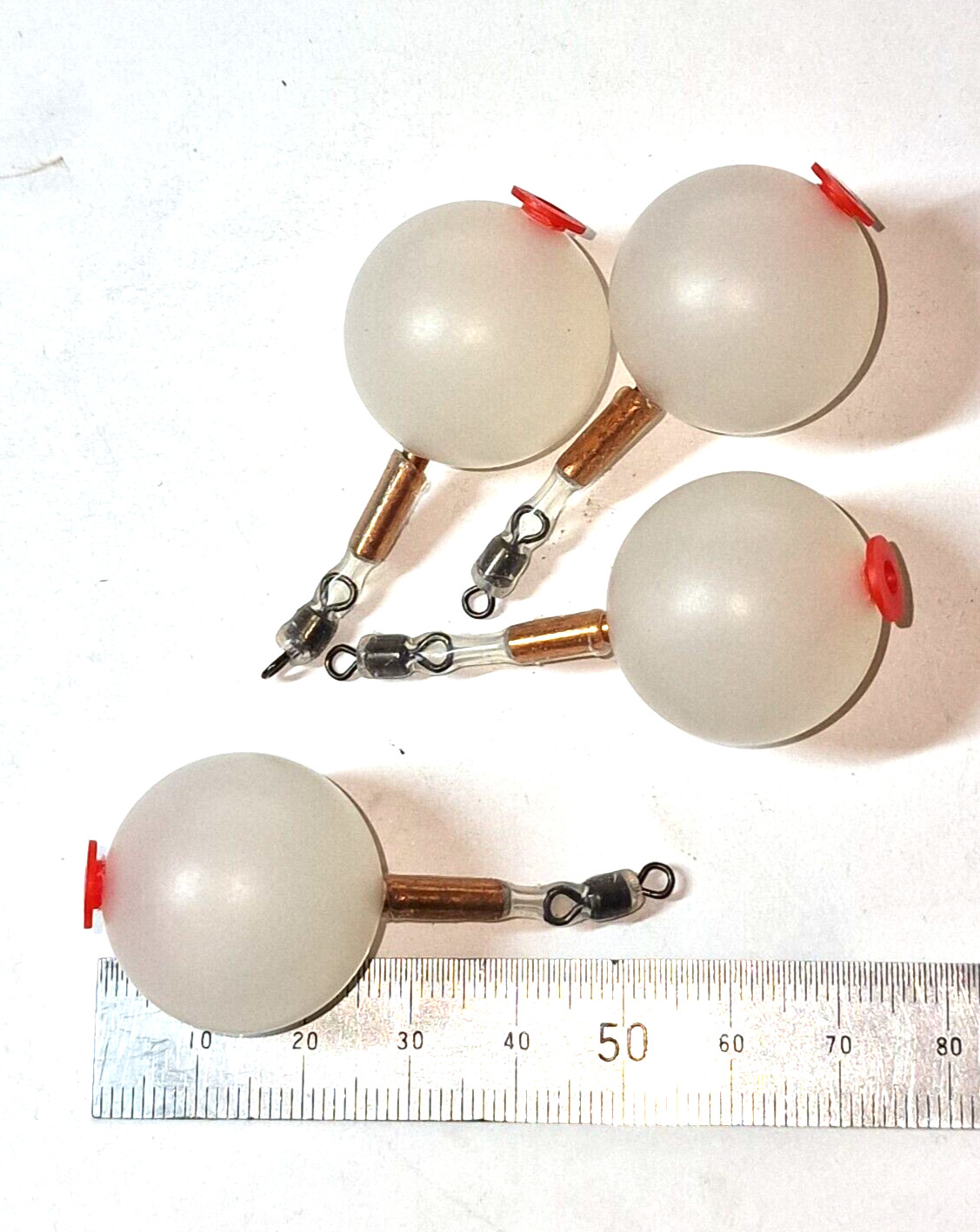 4 BOMBS SLOW SINKING DEPTH CHARGE BOMBS,MATCH,COMMERCIAL,CARP,FISHING