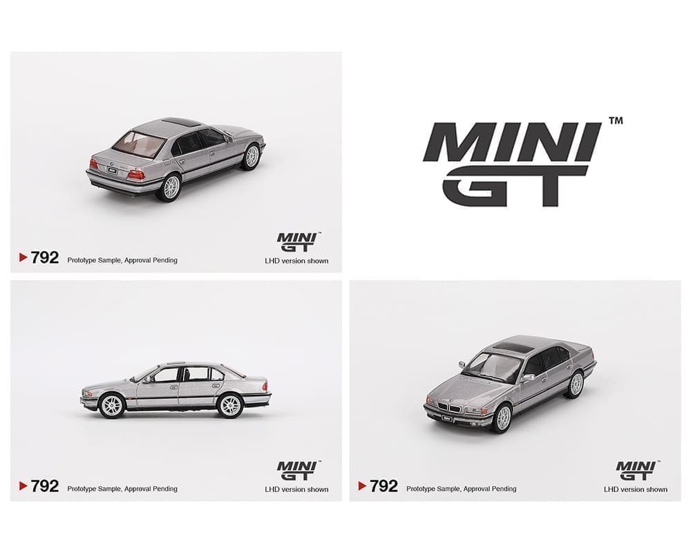 Mini GT BMW 750IL – Aspen Silver Metallic #792 1/64