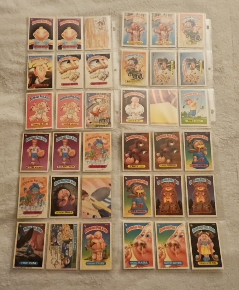 GPK Lot Series 3-9 Including CGC Graded Errors
