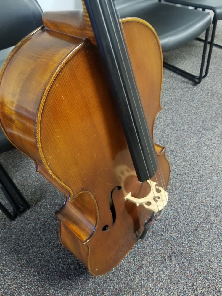 1968 Kenneth Warren & Son Solid Spruce Top Cello