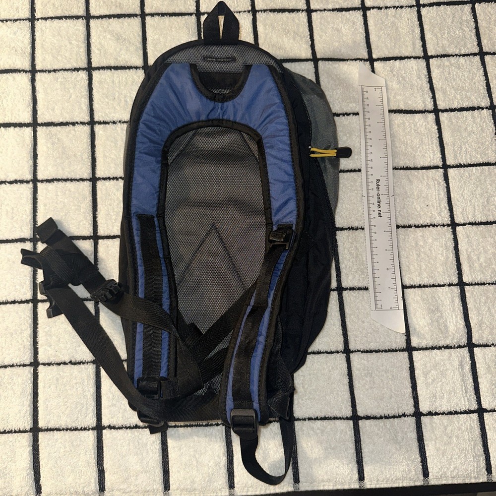 Camelbak Blowfish Hydration Backpack 2x Bladder Hiking Outdoors Clean Blue Black