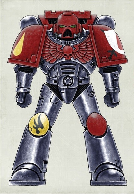 A6 - Blood Knights Transfer Sheet