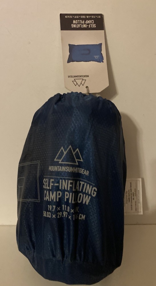 NEW Self Inflating Camp Pillow by Mountain Summit Gear