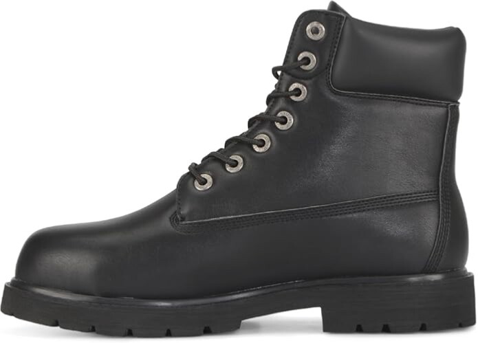 Lugz Drifter Steet Toe Boot (Wheat & Black)