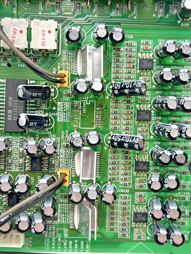 Rotel RSX-1056 Receiver Digital PCB Board 016E-1399E00 Only