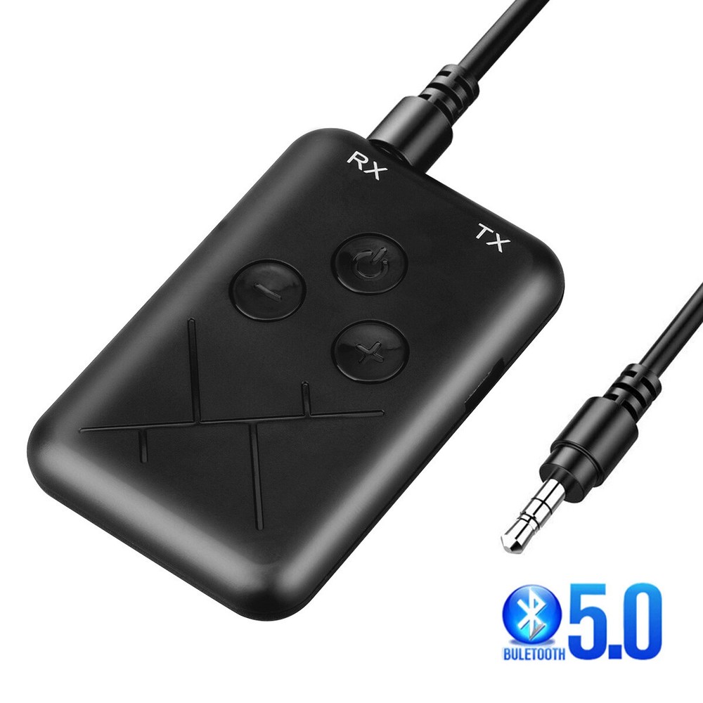 Bluetooth Receiver Transmitter 2-in-1 Wireless Audio 3.5mm Jack RCA Adapter☑@