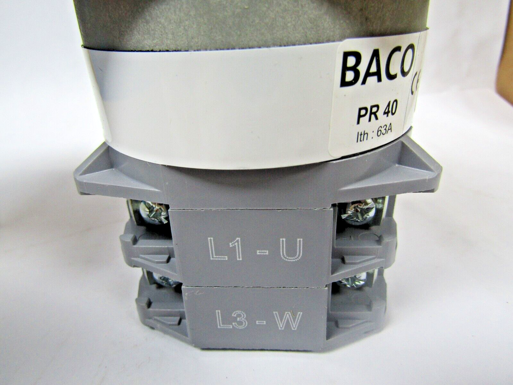 🔥 NEW BACO CONTROLS HS3EV733-IP65 ROTARY CAM SWITCH DISCONNECT OPERATOR 50 AMP