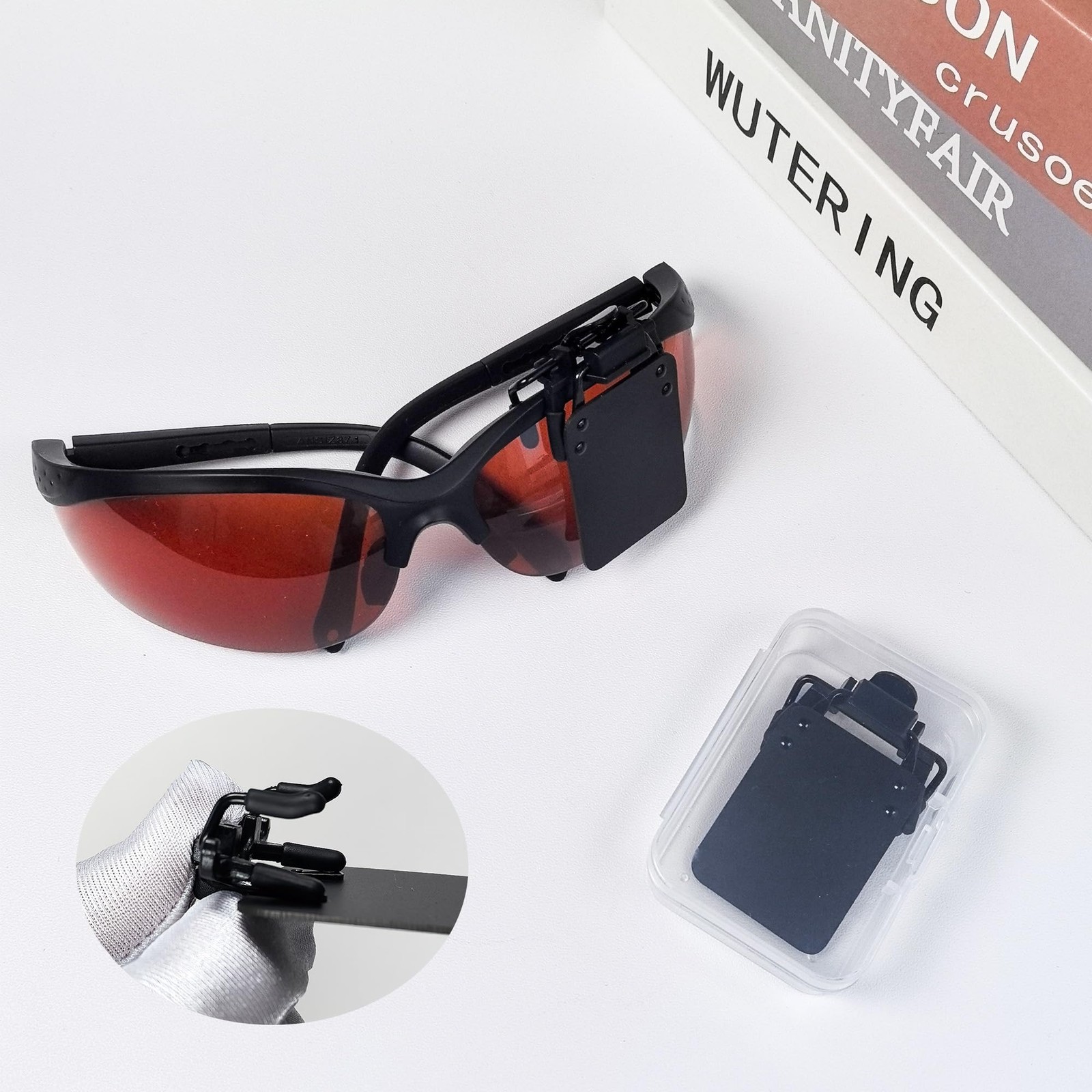 Shooting Glasses Blinders International Standard Eye Patch for Sports 2 Pk