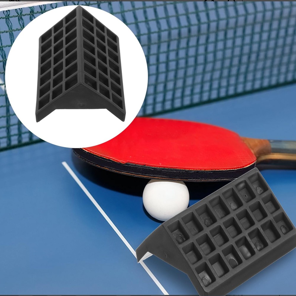 Table Tennis Table Corner Guard 4Pack Indoor Desk Corner Wrap Plastic Protect...