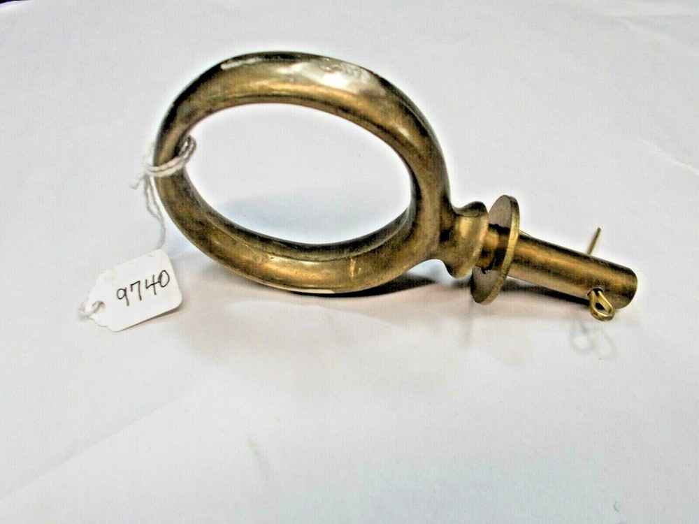 Bronze Oar Lock, 1/2" Diameter Shank, 2-5/32" Diam. Ring, includes Washer & Pin