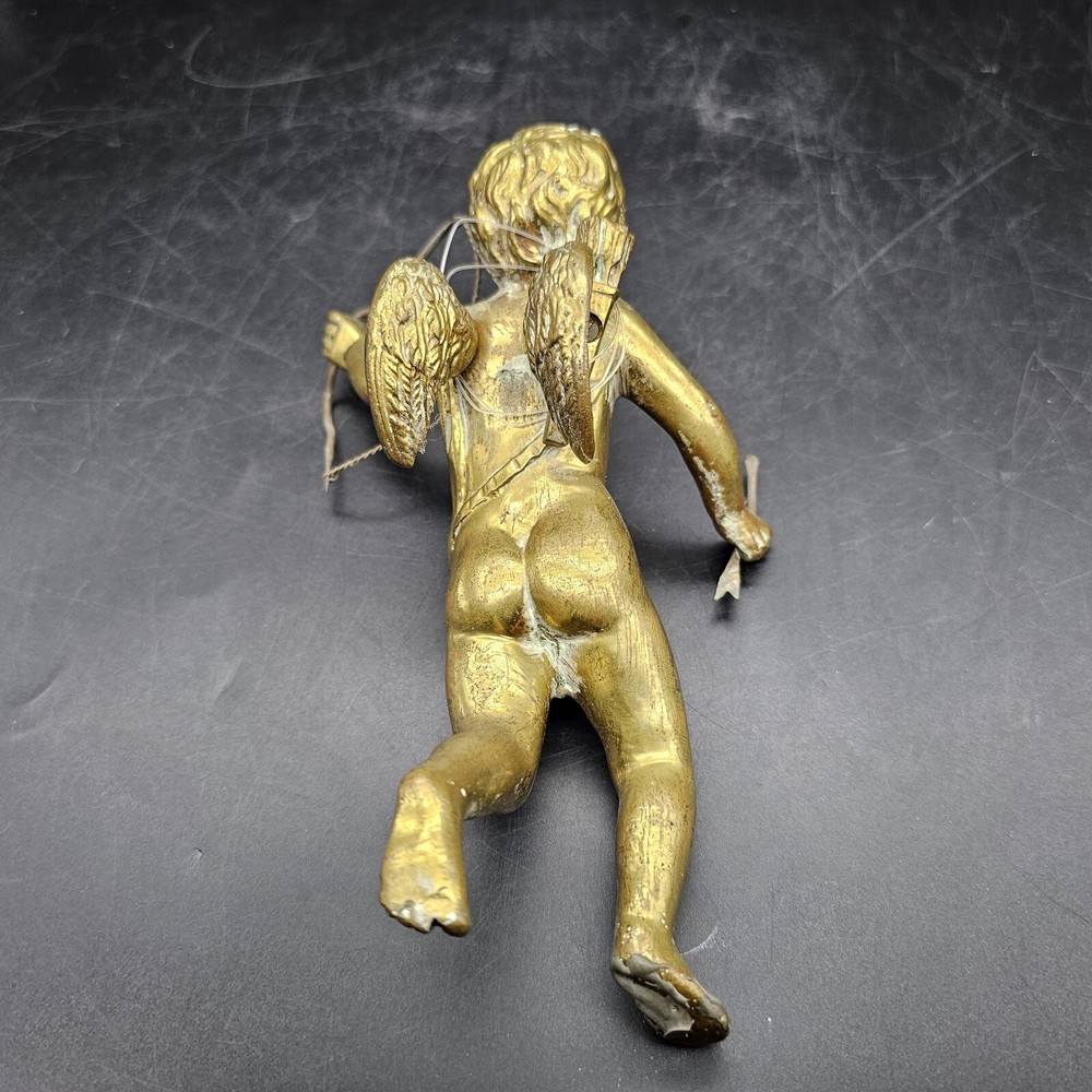 Solid Brass Cupid Architectural Salvage 7"