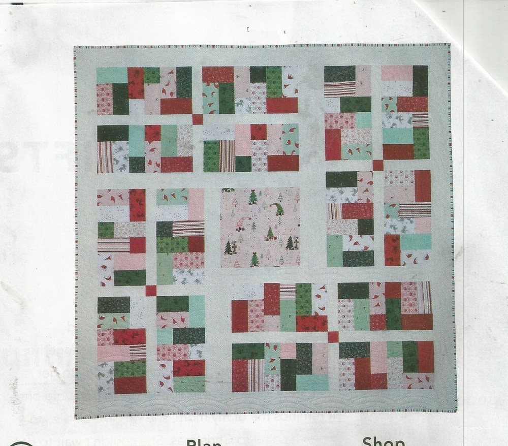 B0034 JOYFUL GIFTS QUILT PATTERN/INSTRUCTIONS