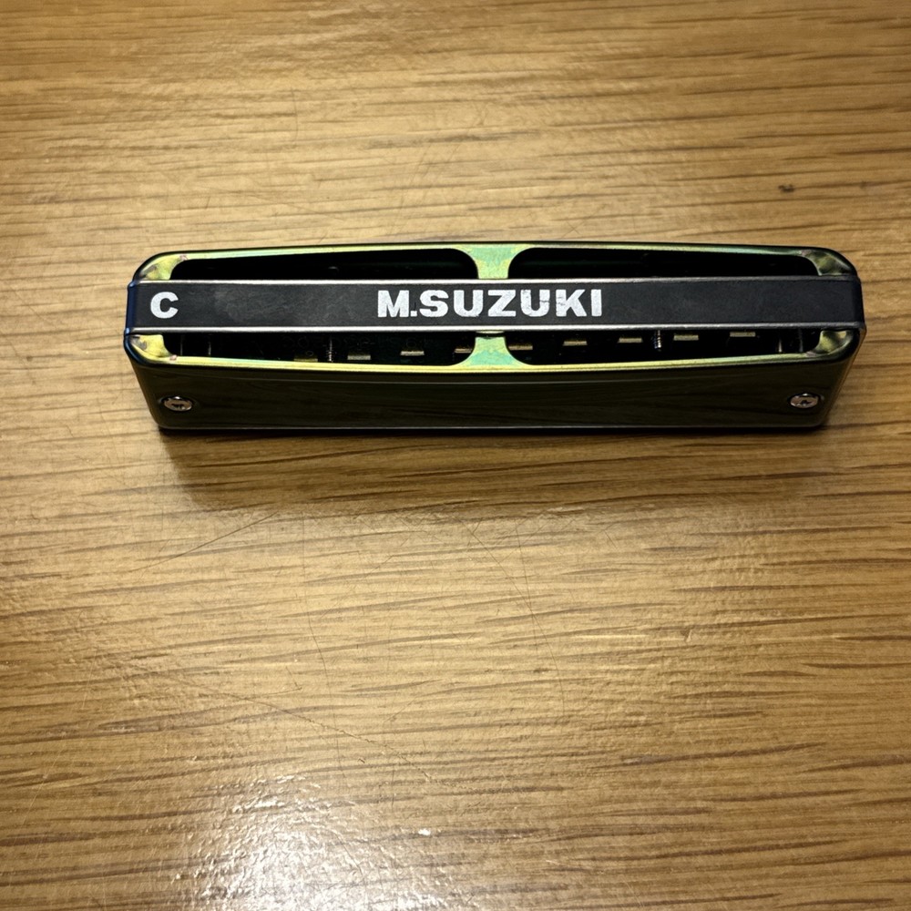 Suzuki C-20 Olive 10-hole Diatonic Harmonica - C Major