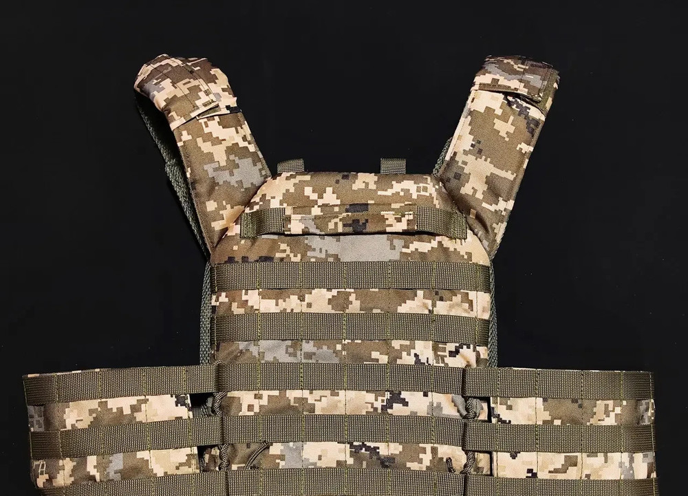 Plate carrier with quick release system pixel💙💛🇺🇦