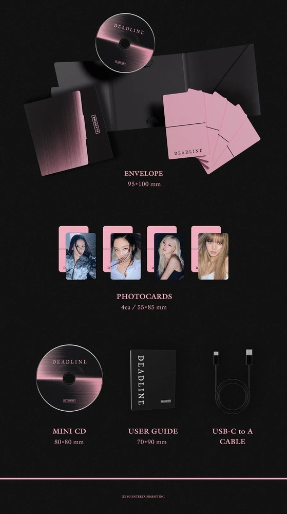 BLACKPINK 3rd Mini Album [DEADLINE] MOOD LIGHT Ver