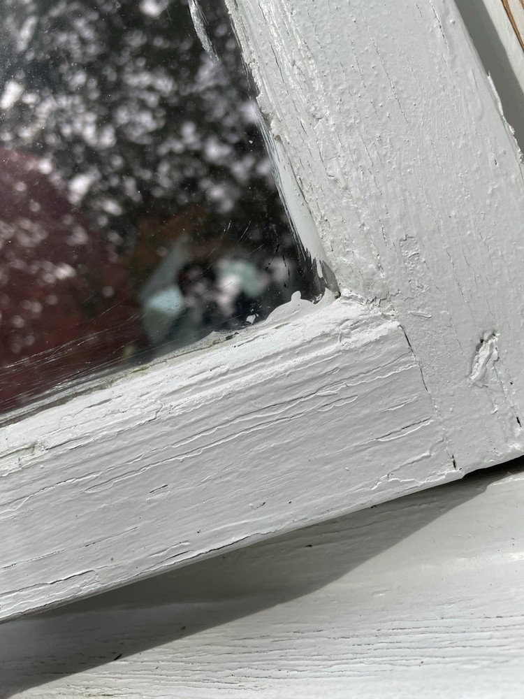 19th Century 12 Lite Window Sash