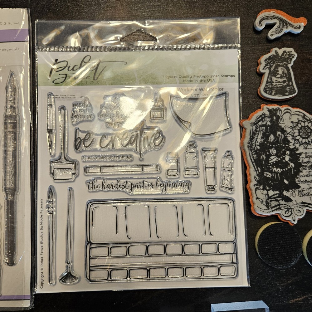 13 Piece Stamping Lot As Pictured