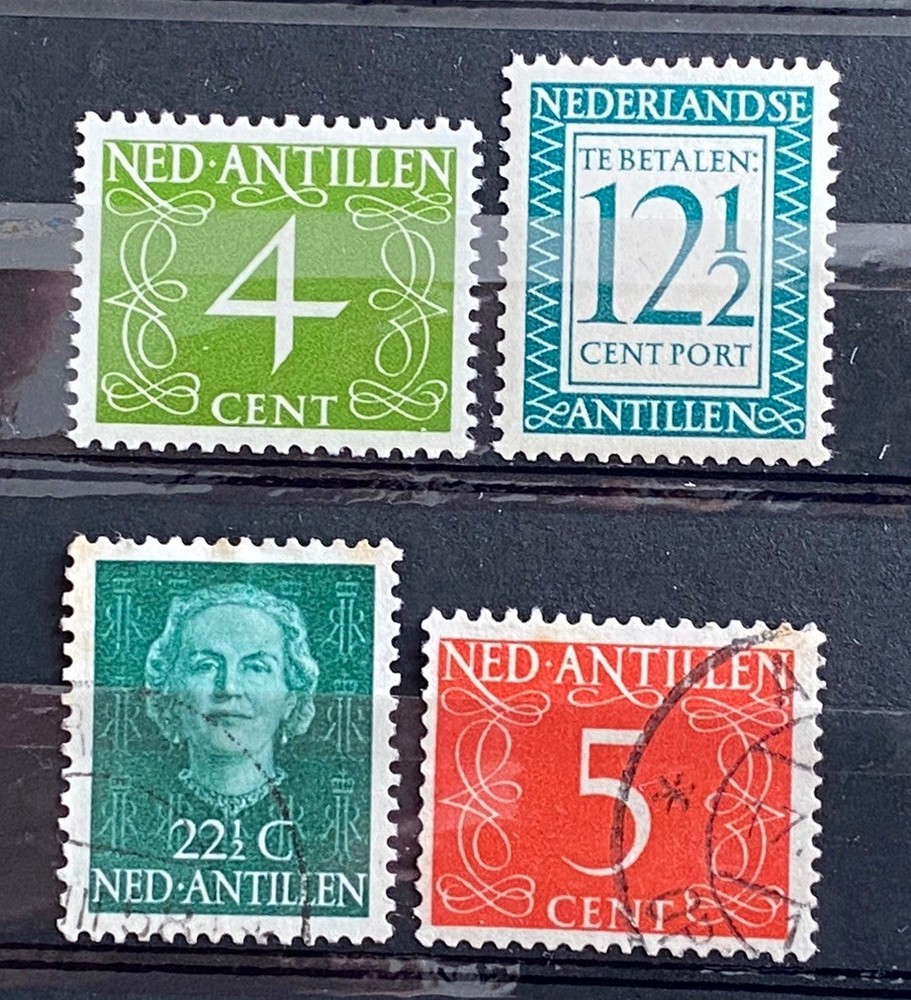 Netherlands Antilles Various Issue 4 Value Mixed S86