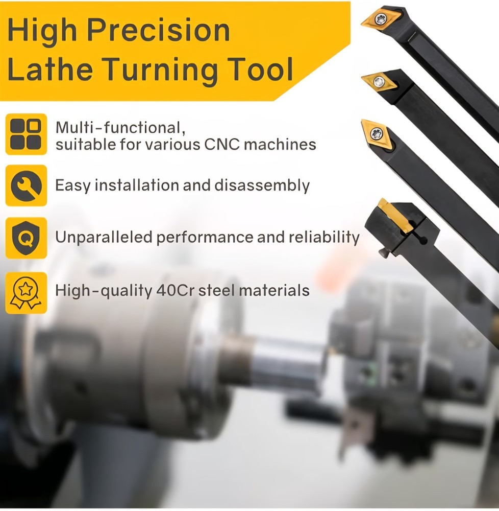7 PCS CNC Turning Tool