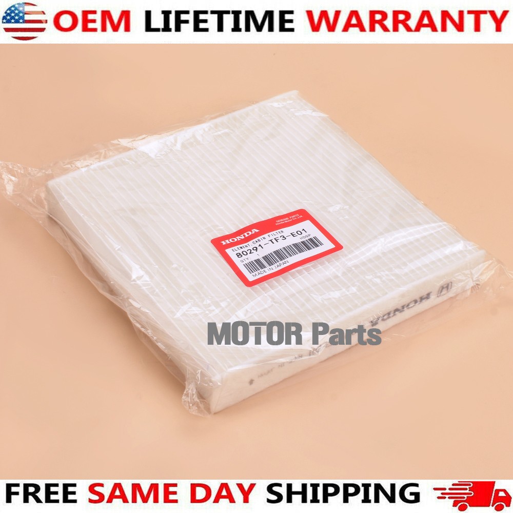 OEM For Civic HR-V CR-V RDX,TLX Charcoal Pollen Cabin Air Filter 80291-TF3-E01