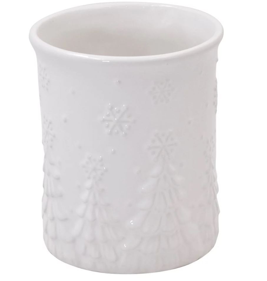 Temp-tations Utensil Holder, Canister, Jar FROSTY FOREST K57033