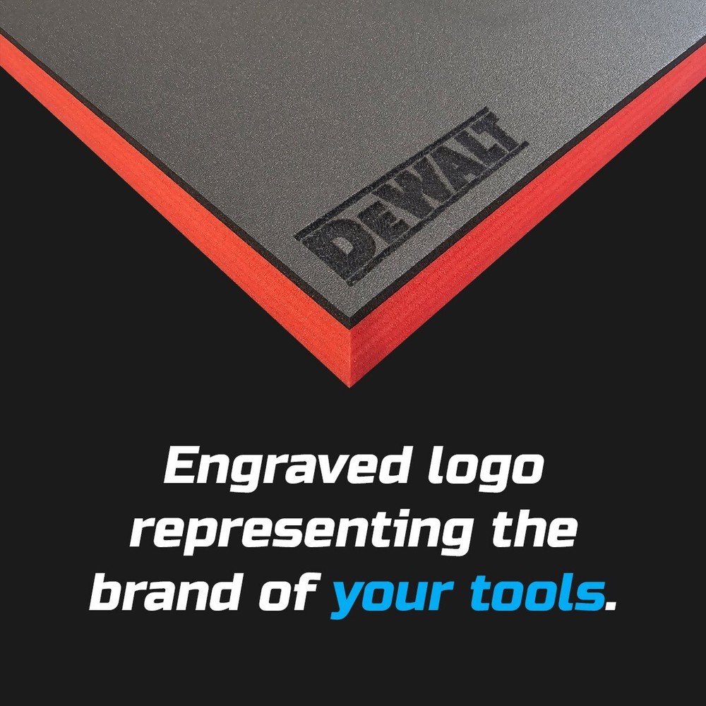 DeWALT shadow foam tool tray insert storage organizer toolbox tool kit set