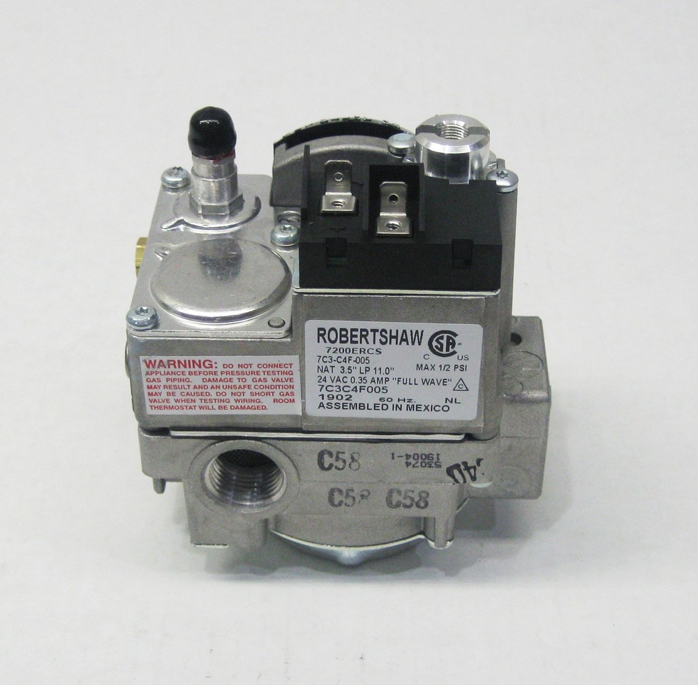 Robertshaw 720-474 24 Volt Step-Opening Combination Gas Valve 7200ERCS