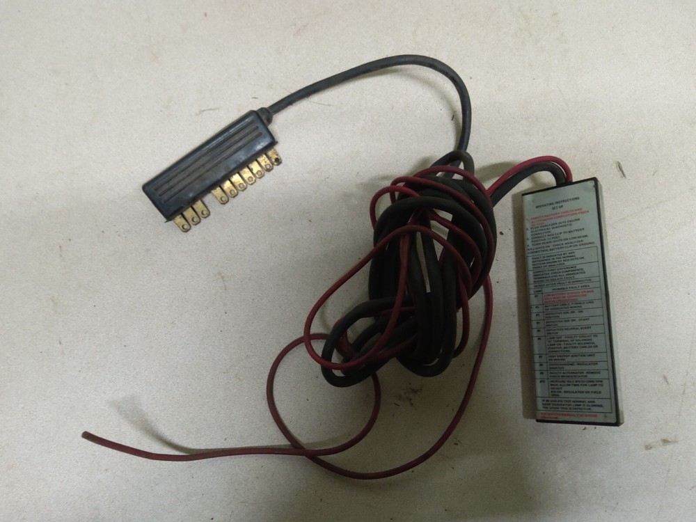 vintage blue point electrical analyzer