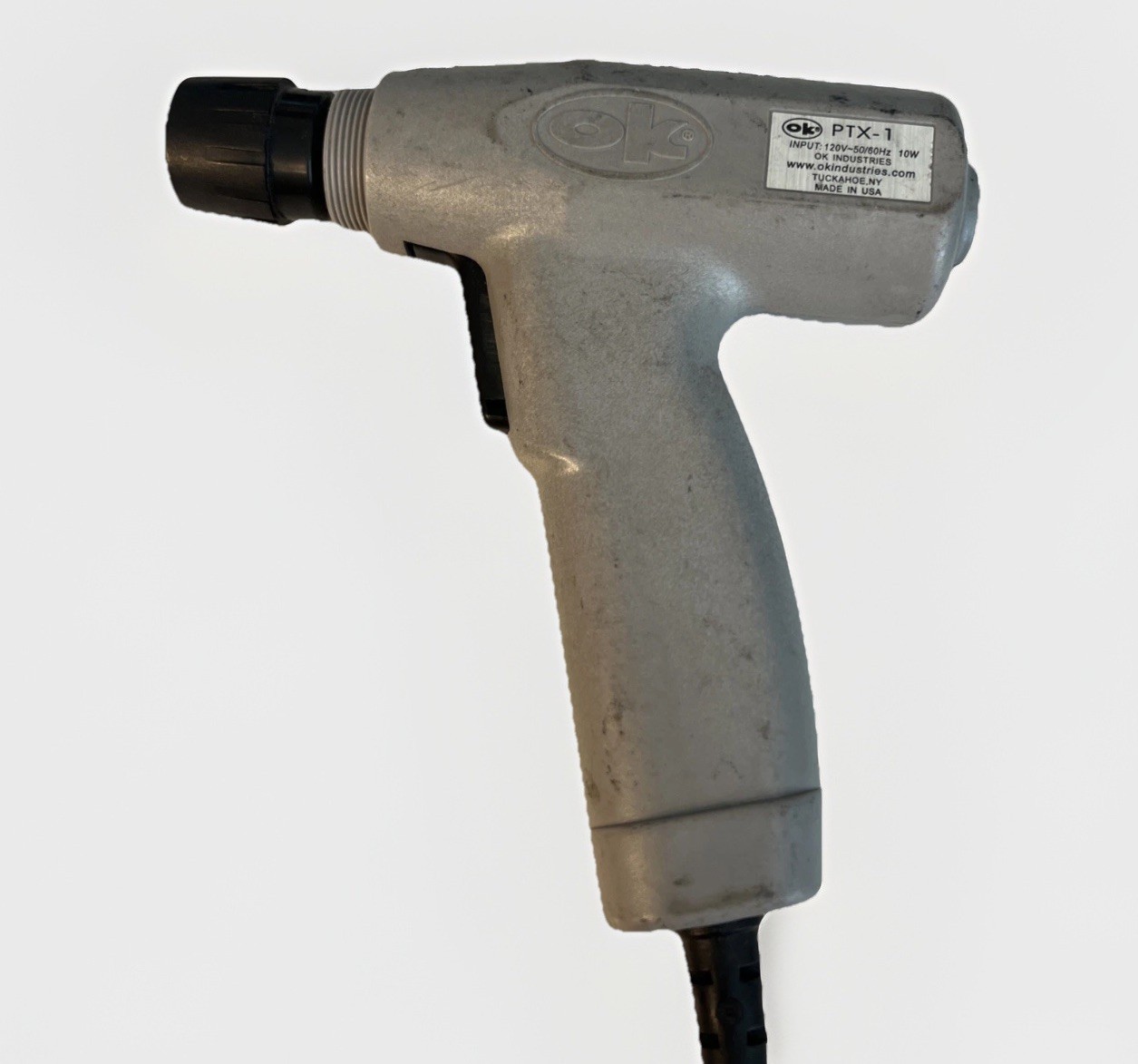 OK INDUSTRIES PTX-1 Electric Wrap/Unwrap Tool, Tested Working