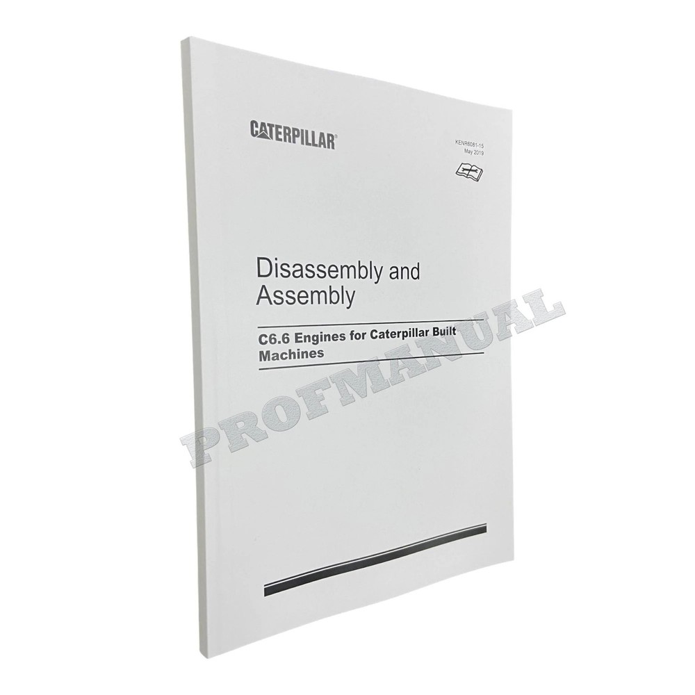 Caterpillar Cat C6.6 ENGINE Disassembly Assembly Service Manual