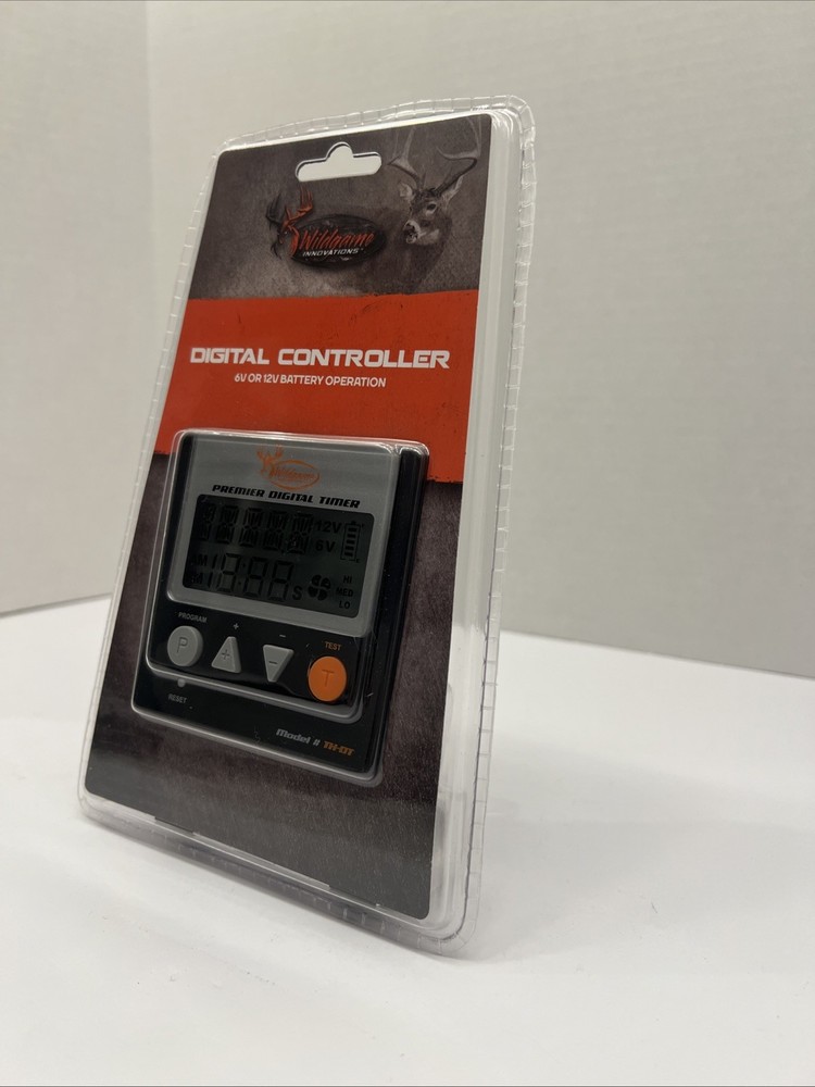 Wildgame Innovations, TH-DT Digital Controller 6V or 12V, Game Feeder Timer NEW
