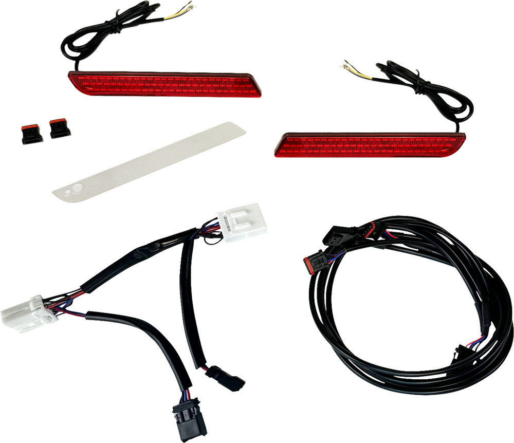 CUSTOM DYNAMICS LED Reflector Light - Fender - Red CD-TKE-REF-13-R