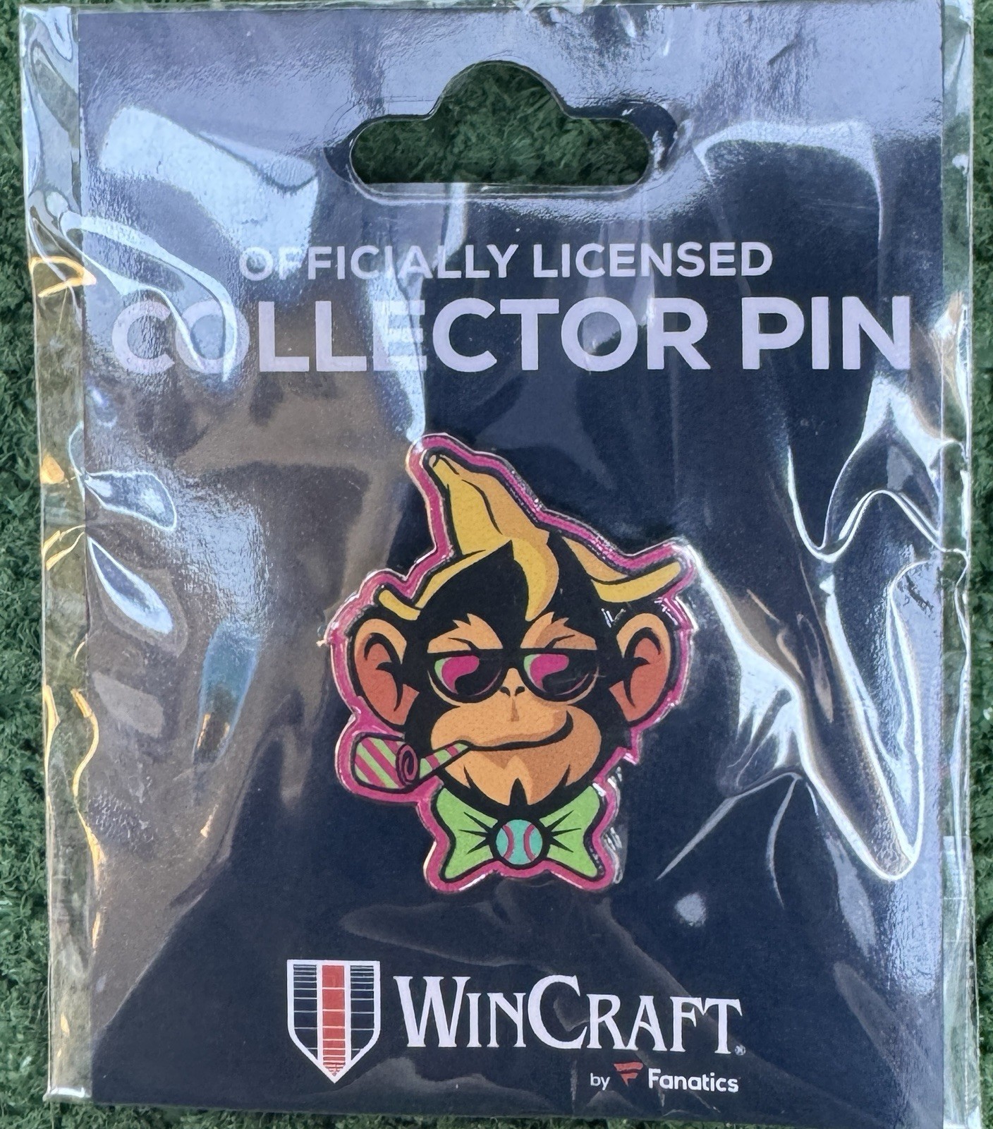 Savannah Party Animals Pharty Mascot Lapel Pin Banana Ball Stadium Exclusive