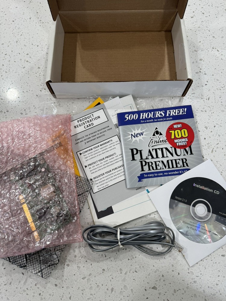 56K MACH 2 INTERNAL DATA/FAX MODEM PCI VERSION FOR WINDOWS 95, 98