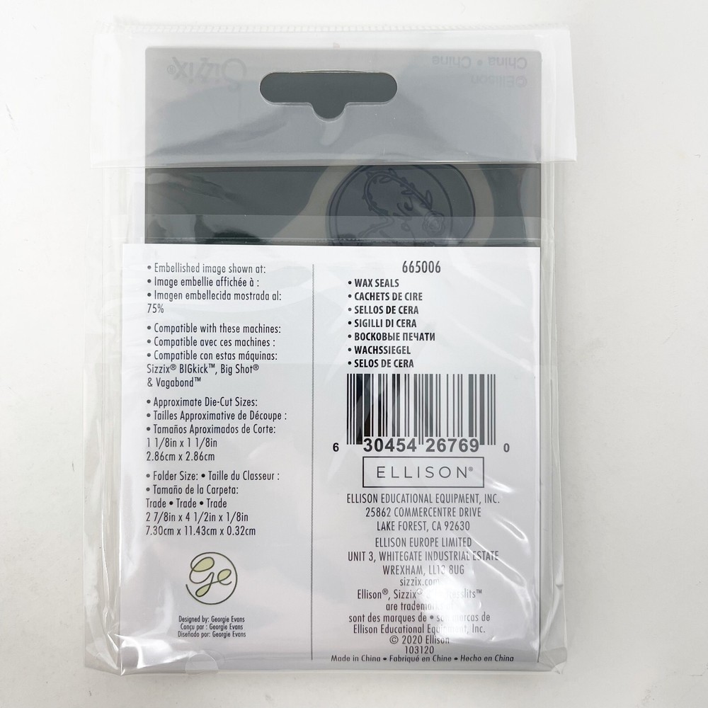 Sizzix Thinlits Summer Vacation Party Cutting Dies Bundle 3-D Impresslits Seals