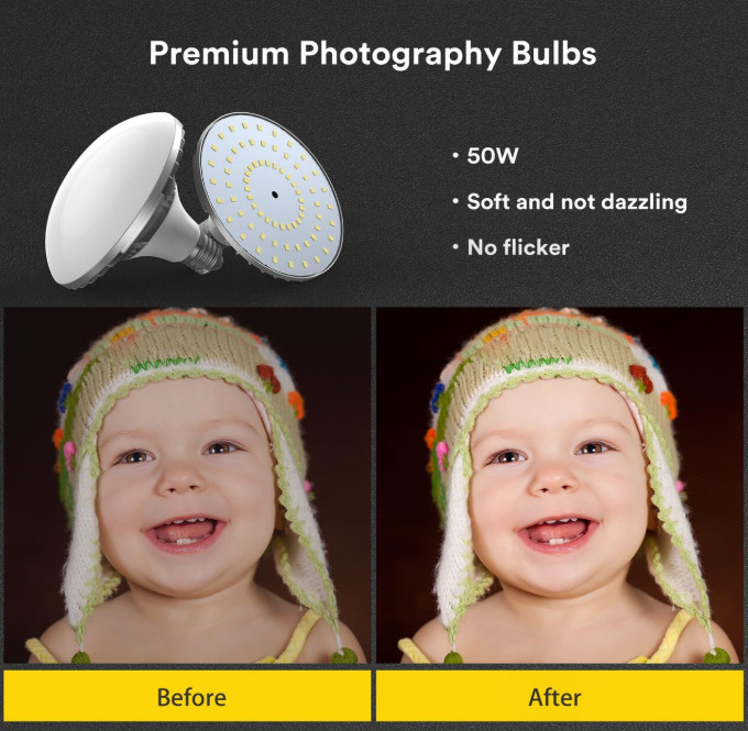 Kit De Iluminacion Softbox Equipo Profesional Para Fotografia De Estudio Con...