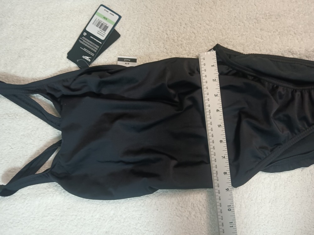 Women's ProLT Super Proback Solid One Piece Black Size 8/34. A05