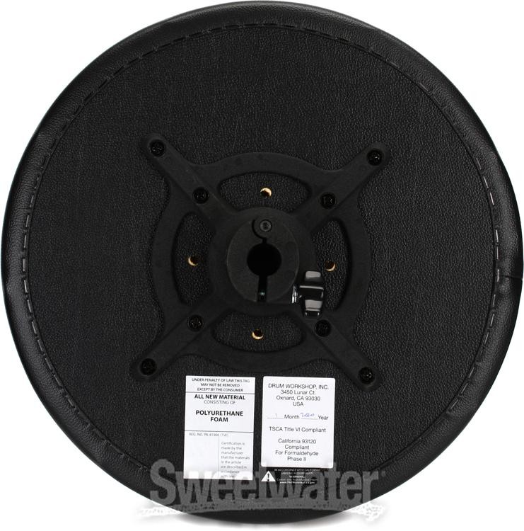 DW 9000 Series Drum Throne - Round Seat - Solid Spindle