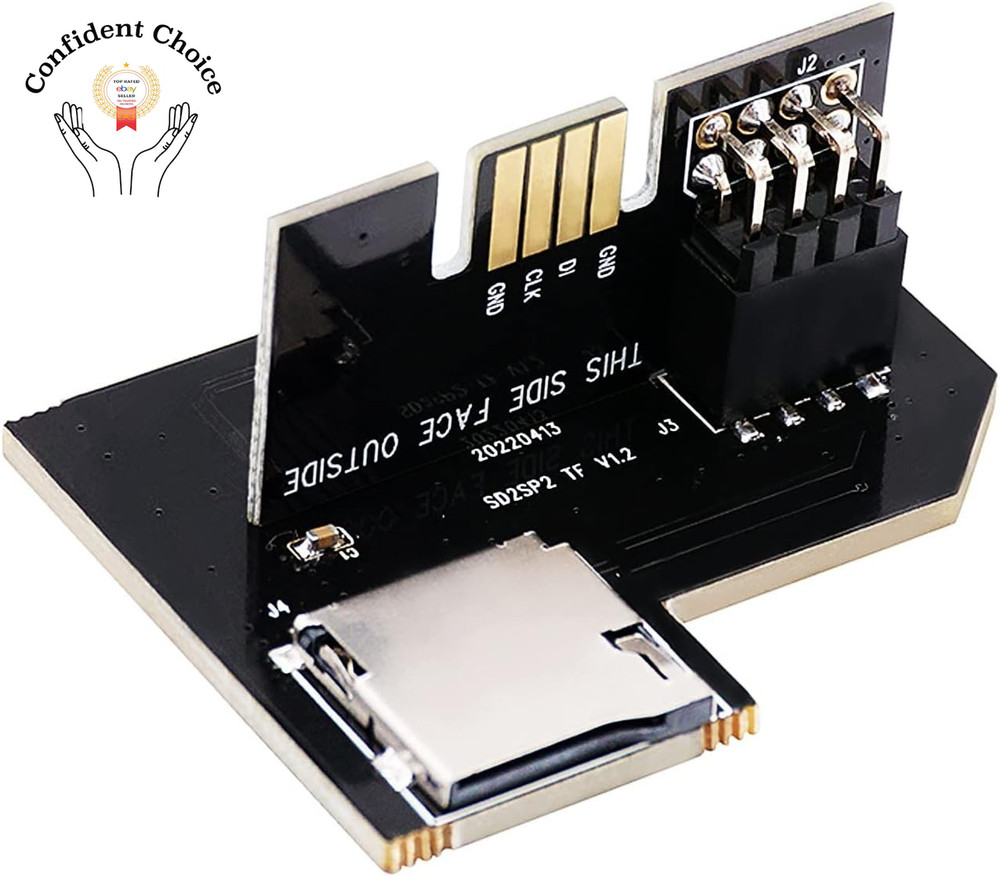 Micro SD Card Adapter TF Card Reader for Gamecube Serial Port 2 (SD2SP2 Pro)