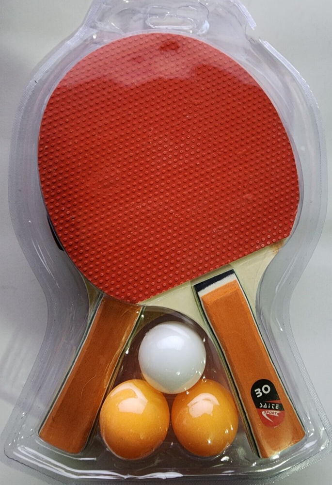 Table Tennis Racket & Balls Beginner Training Ping-pong Table Tennis Racket Set