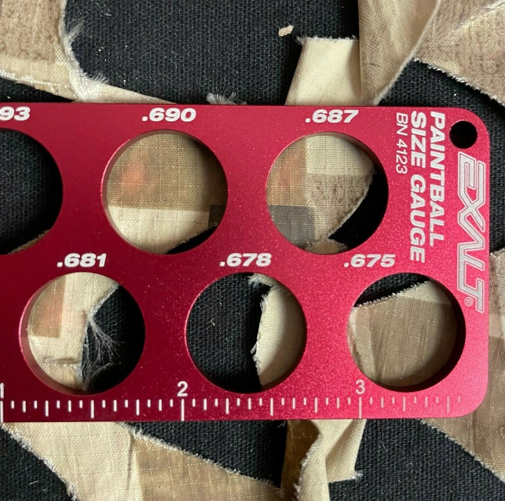 NEW Exalt Ball Sizer - Red