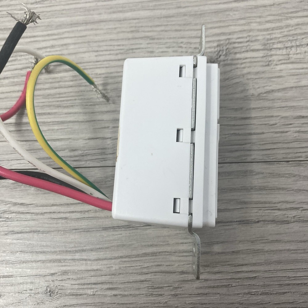 Westek TMDW30 Hardwire Indoor Digital Wall Switch Timer White Program Lights