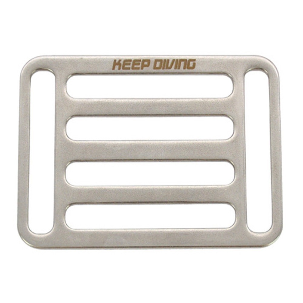 Convenient Sidemount Buckle Webbing Harness Keeper for Diving Applications