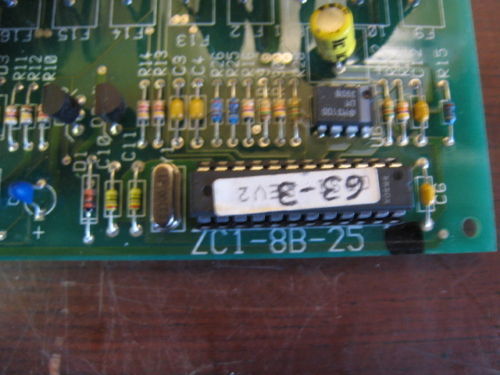 CERBERUS PYROTRONICS SIEMENS ZC1-8B-25 ZONE CARD CONTROL MODULES