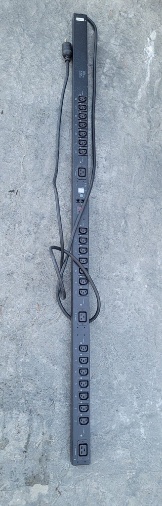 APC AP7940 Switched Rack 20A 200/208V Zero U Power Distribution Unit PDU Tested